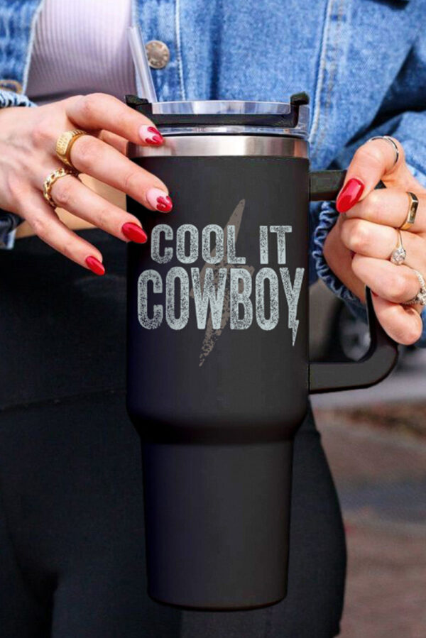 Mama Leopard Print Stainless Steel Insulate Cup with Handle 40oz - Image 19