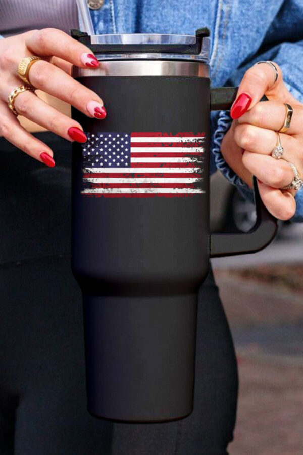 Mama Leopard Print Stainless Steel Insulate Cup with Handle 40oz - Image 23