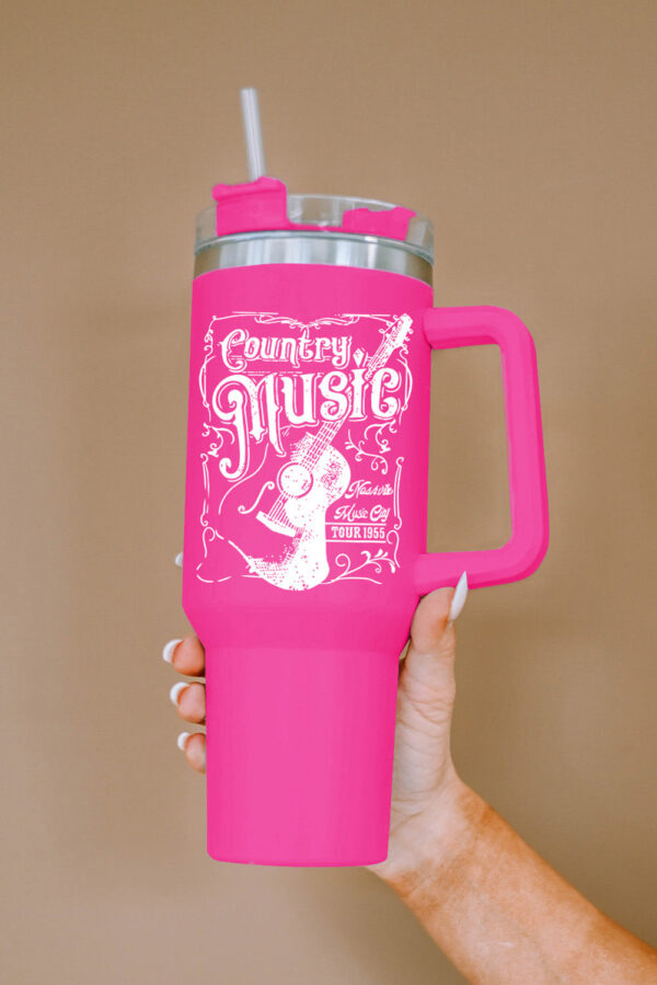 Mama Leopard Print Stainless Steel Insulate Cup with Handle 40oz - Image 40