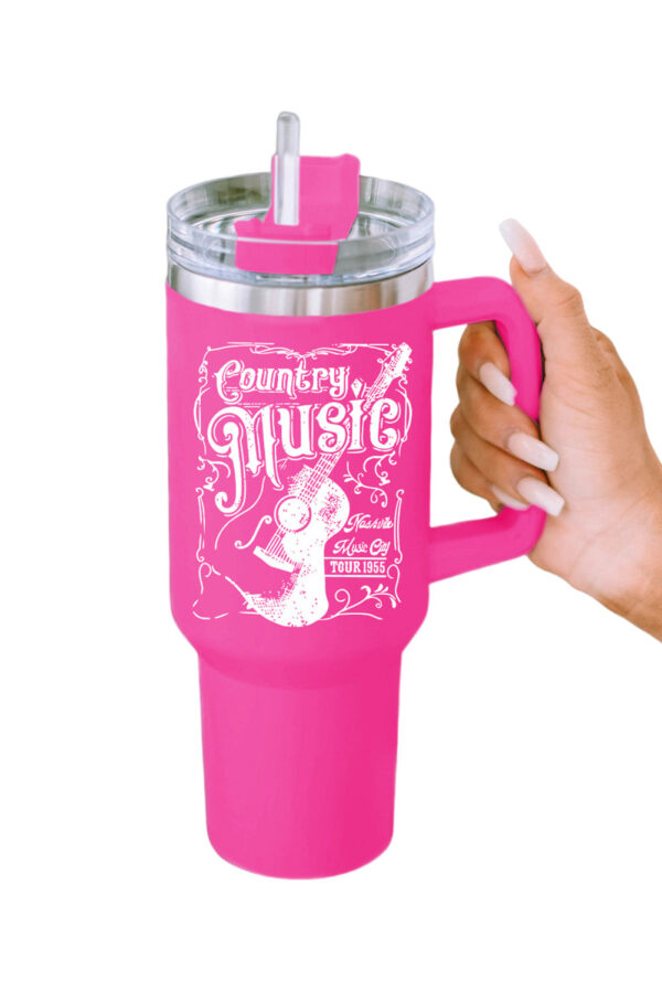 Mama Leopard Print Stainless Steel Insulate Cup with Handle 40oz - Image 41