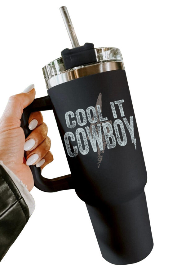 Mama Leopard Print Stainless Steel Insulate Cup with Handle 40oz - Image 22